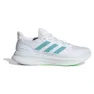 Cloud white / mint ton / lime burst