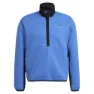 adidas Utilitas Fleecejakke Med Halv Glidelås, Shock blue