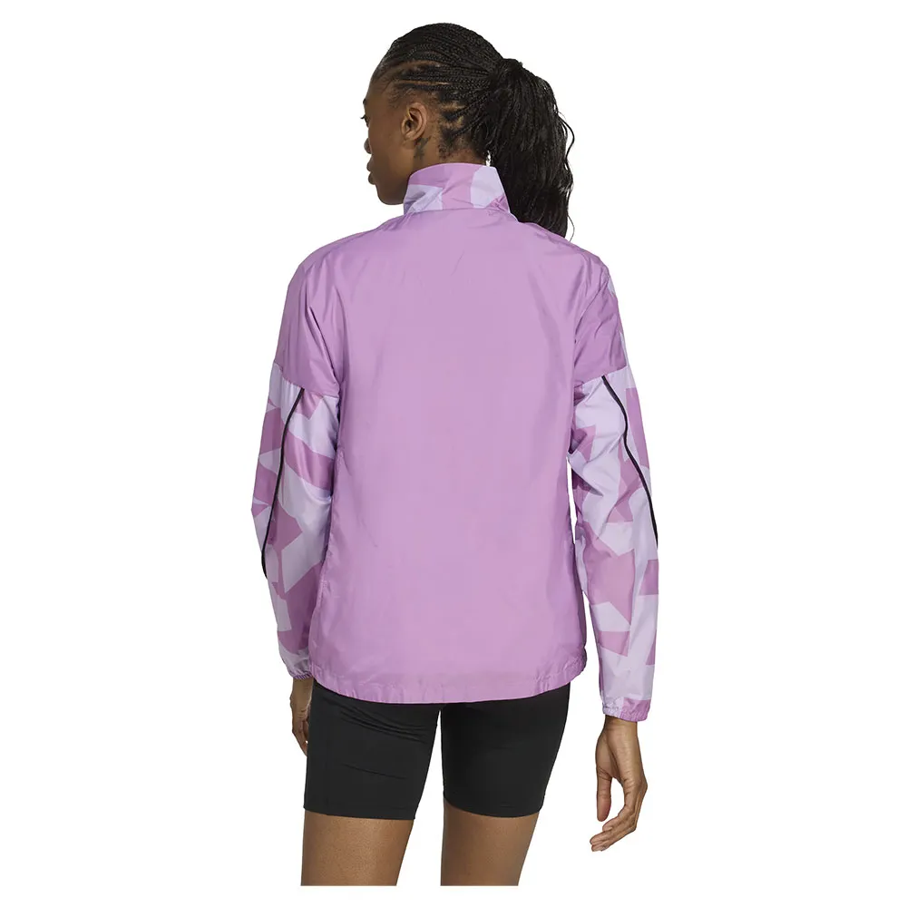 adidas Women's Terrex Multi Printed Wind Jacket adidas Women's Terrex Multi Printed Wind Jacket