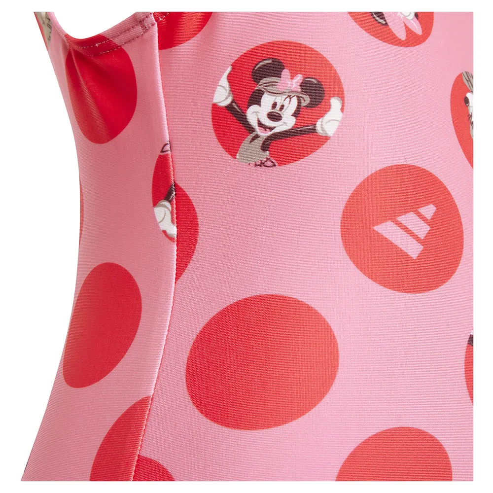 adidas X Disney Minnie Mouse Badetøy female, Pink fusion / pure ruby / off white / aurora ruby, 9-10Y