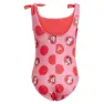 adidas X Disney Minnie Mouse Badetøy female, Pink fusion / pure ruby / off white / aurora ruby, 9-10Y