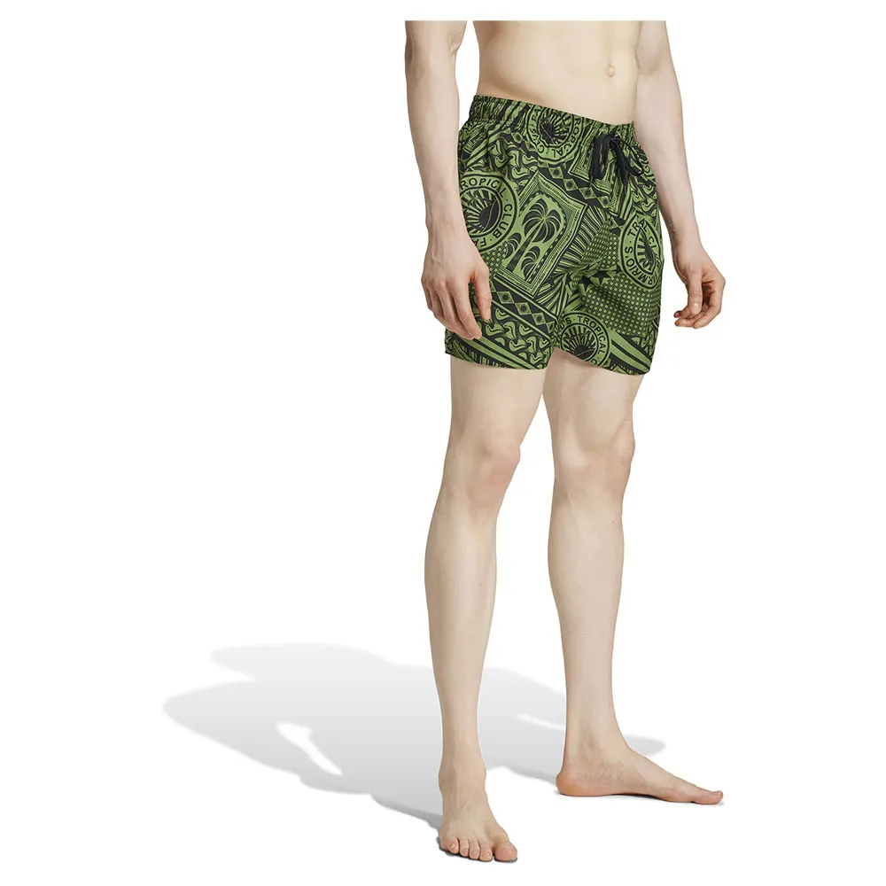 adidas X Farm 3 Stripes 5´´ Badebukse male adidas X Farm 3 Stripes 5´´ Badebukse male