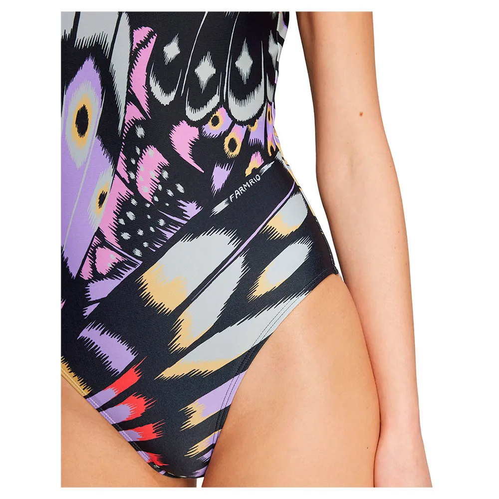 adidas X Farm Graphic U-back Badetøy female adidas X Farm Graphic U-back Badetøy female