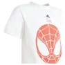 adidas X Marvel Spider-man Kortskjorte Sett, White / brired, 12-24MON