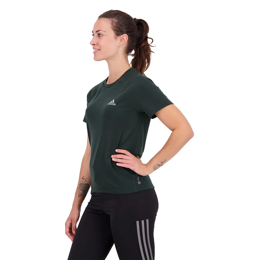 adidas Xcity Kortarmet T-skjorte female, Green