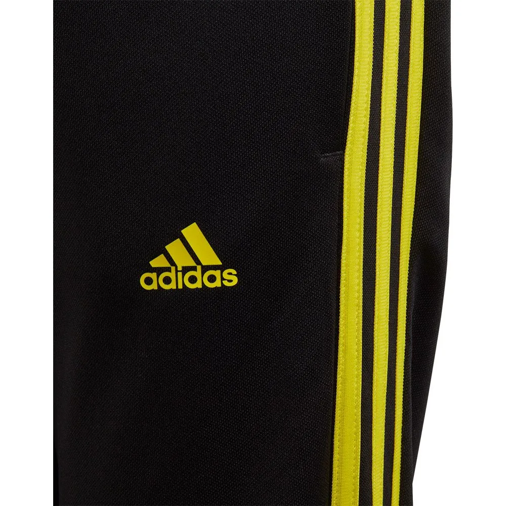 adidas Yb Tiro 3 Stripes Bukser, Black / bright yellow, 7-8Y adidas Yb Tiro 3 Stripes Bukser, Black / bright yellow, 7-8Y