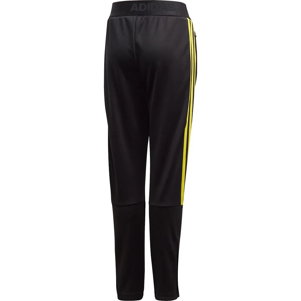 adidas Yb Tiro 3 Stripes Bukser, Black / bright yellow, 7-8Y adidas Yb Tiro 3 Stripes Bukser, Black / bright yellow, 7-8Y
