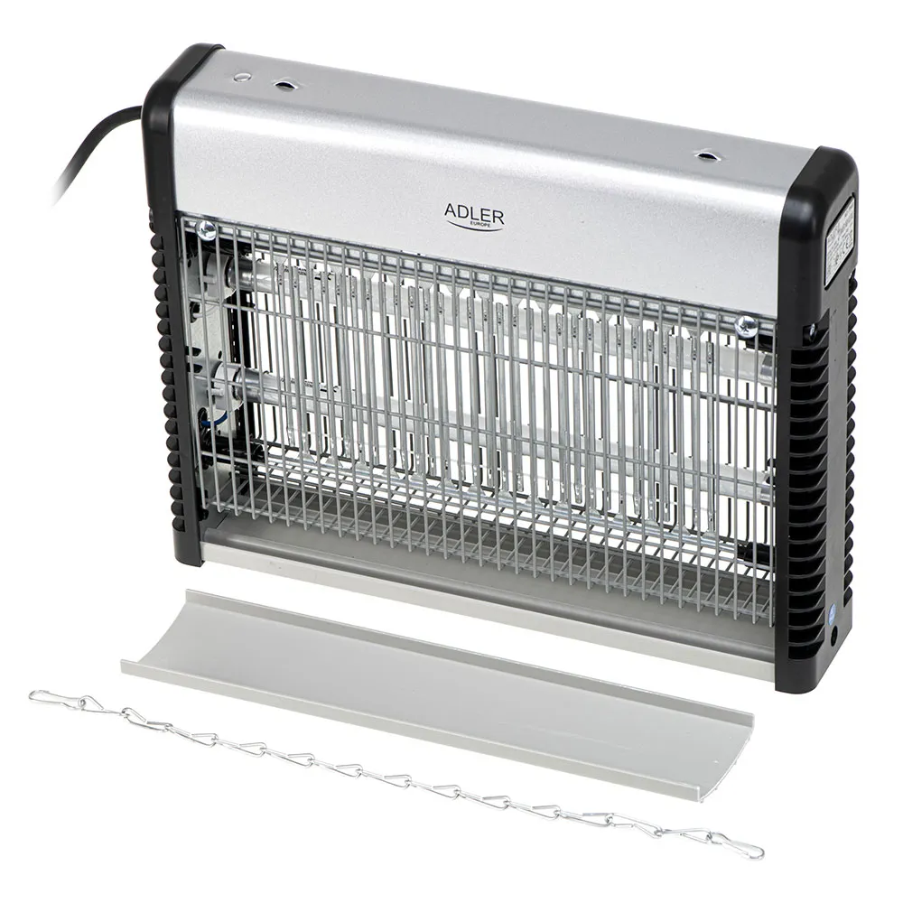 Adler Ad 7940 Led Insektkillerlampe, Grey / black, One Size Adler Ad 7940 Led Insektkillerlampe, Grey / black, One Size