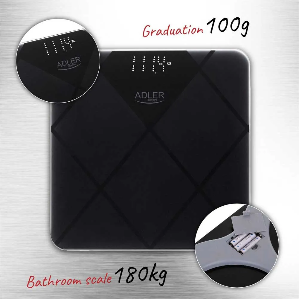 Adler Ad 8169 Vekt, White, One Size