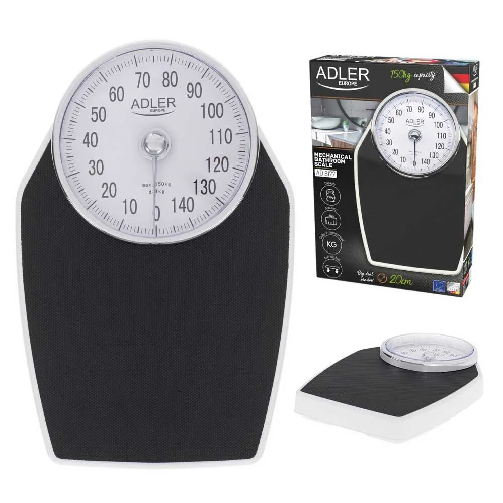 Adler Ad 8177 Vekt, Black / white, One Size
