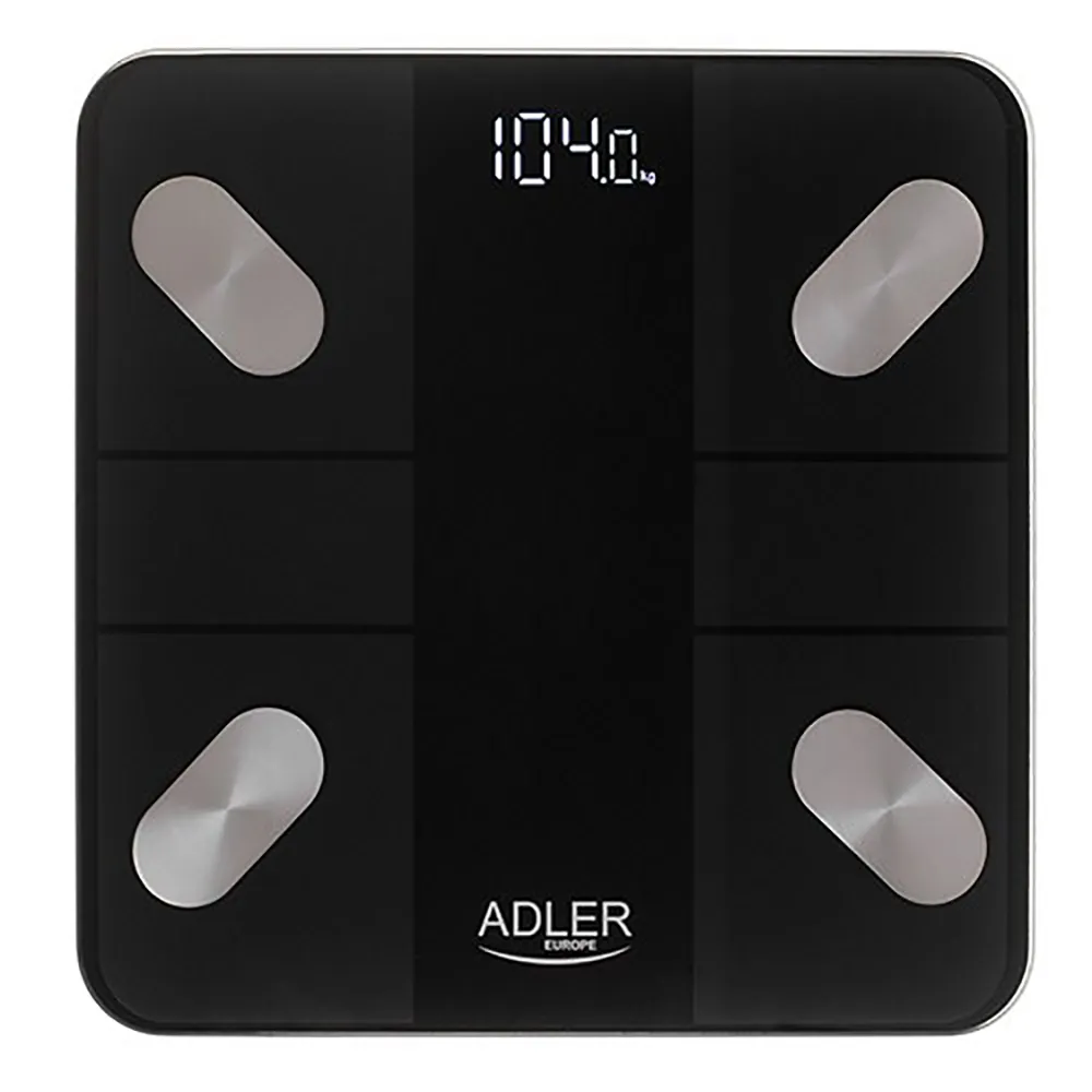 Adler Ad 8186b Vekt, Black, One Size