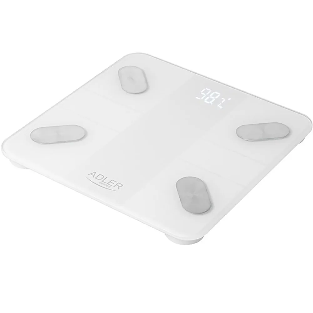 Adler Ad 8186w Vekt, White, One Size