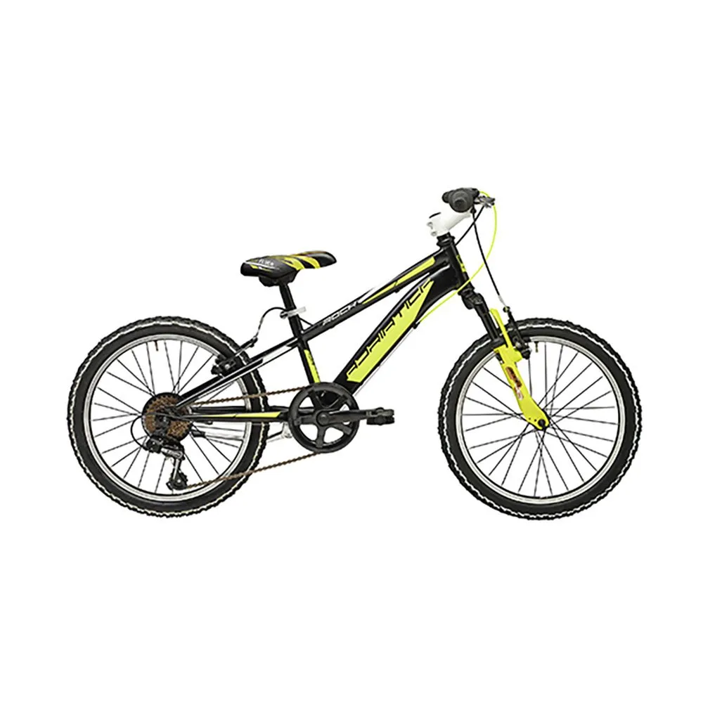 Adriatica Rock 20´´ 6s Terrengsykkel, Black / yellow, One Size, Barnesykkel
