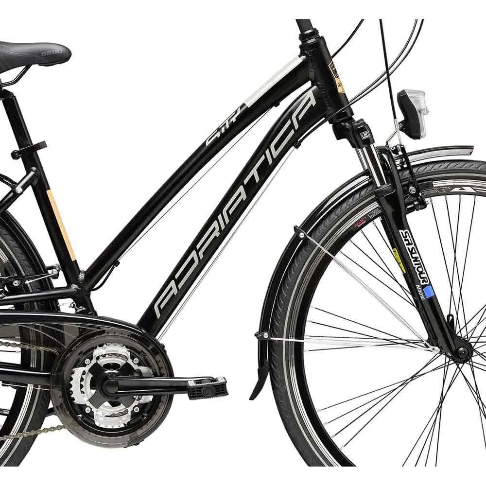 Adriatica Sity 2 H45 21s Sykkel, Black, One Size, Bysykkel