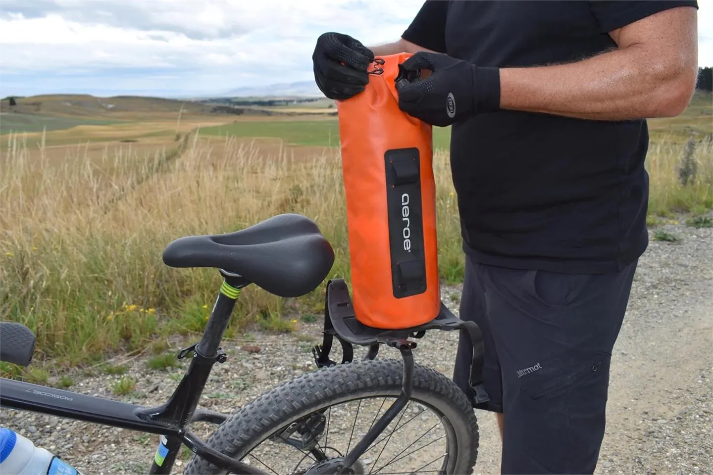 aeroe Heavy Duty Drybag Veske 8L, Orange, One Size