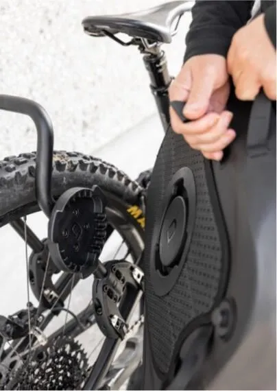 aeroe QuickLock Urban Sideveske, Black, One Size