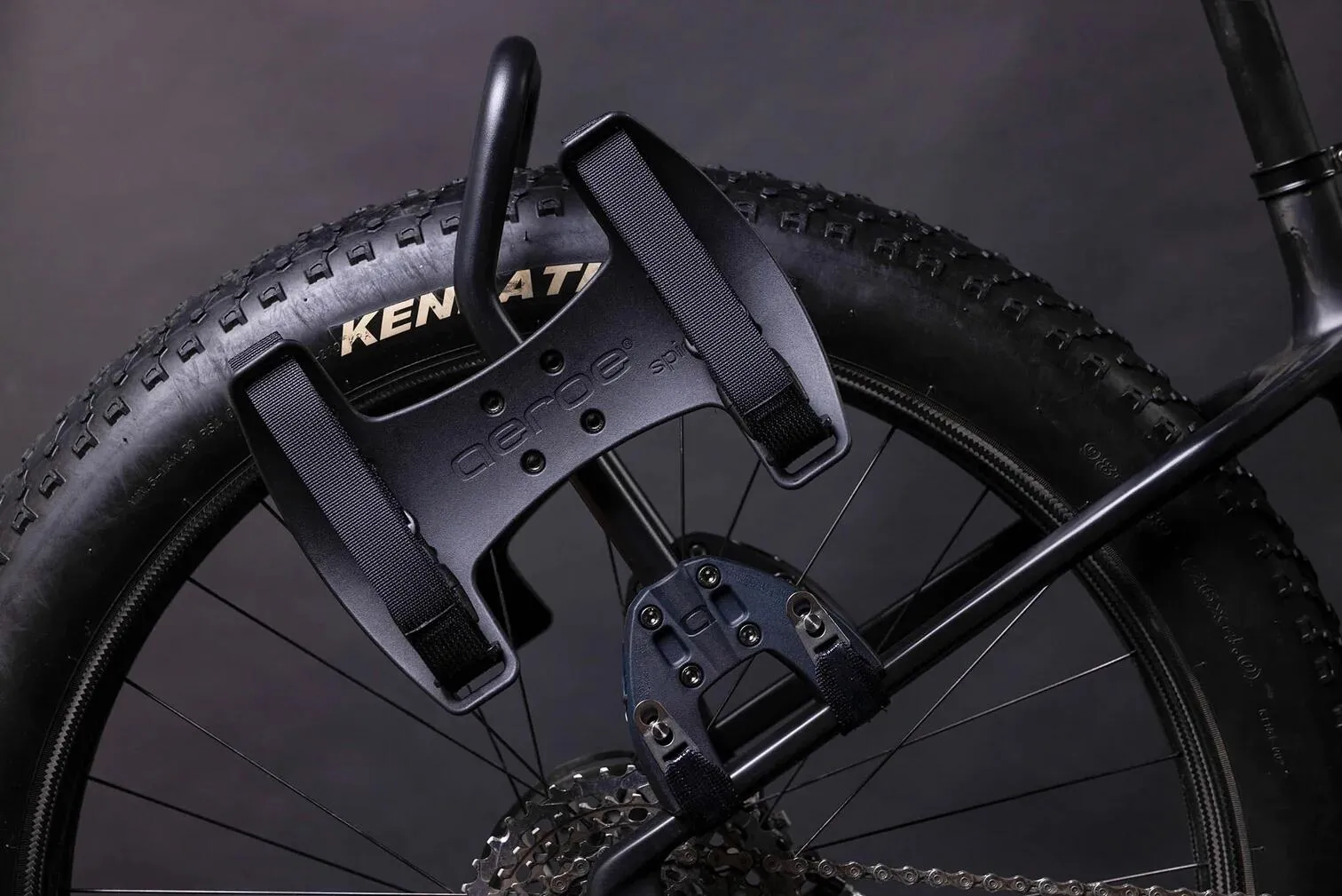 aeroe Spider FAT Rack Bagasjebrett, Black, One Size aeroe Spider FAT Rack Bagasjebrett, Black, One Size