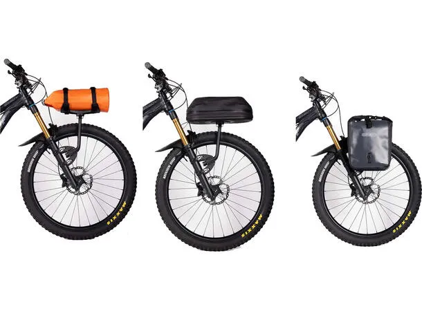 aeroe Spider Front Rack Bagasjesstativ, Black, One Size