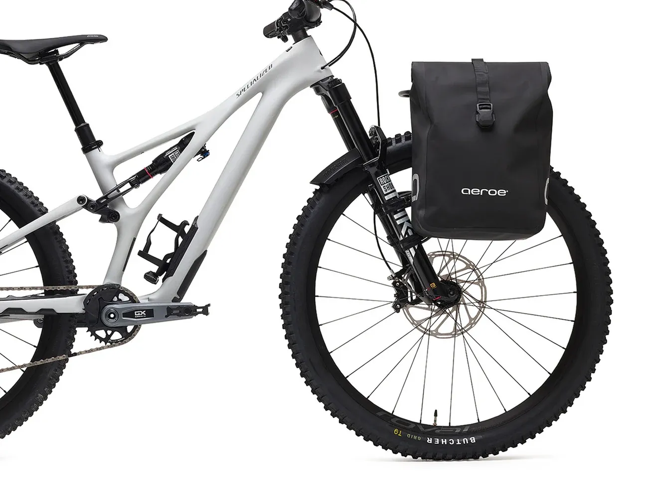 aeroe Urban Pannier Sideveske, Black, One Size