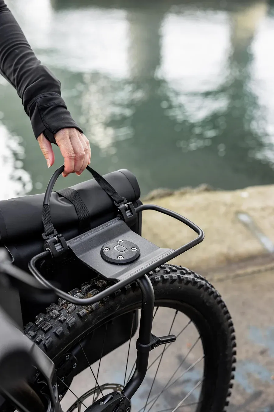 aeroe Urban Pannier Sideveske, Black, One Size