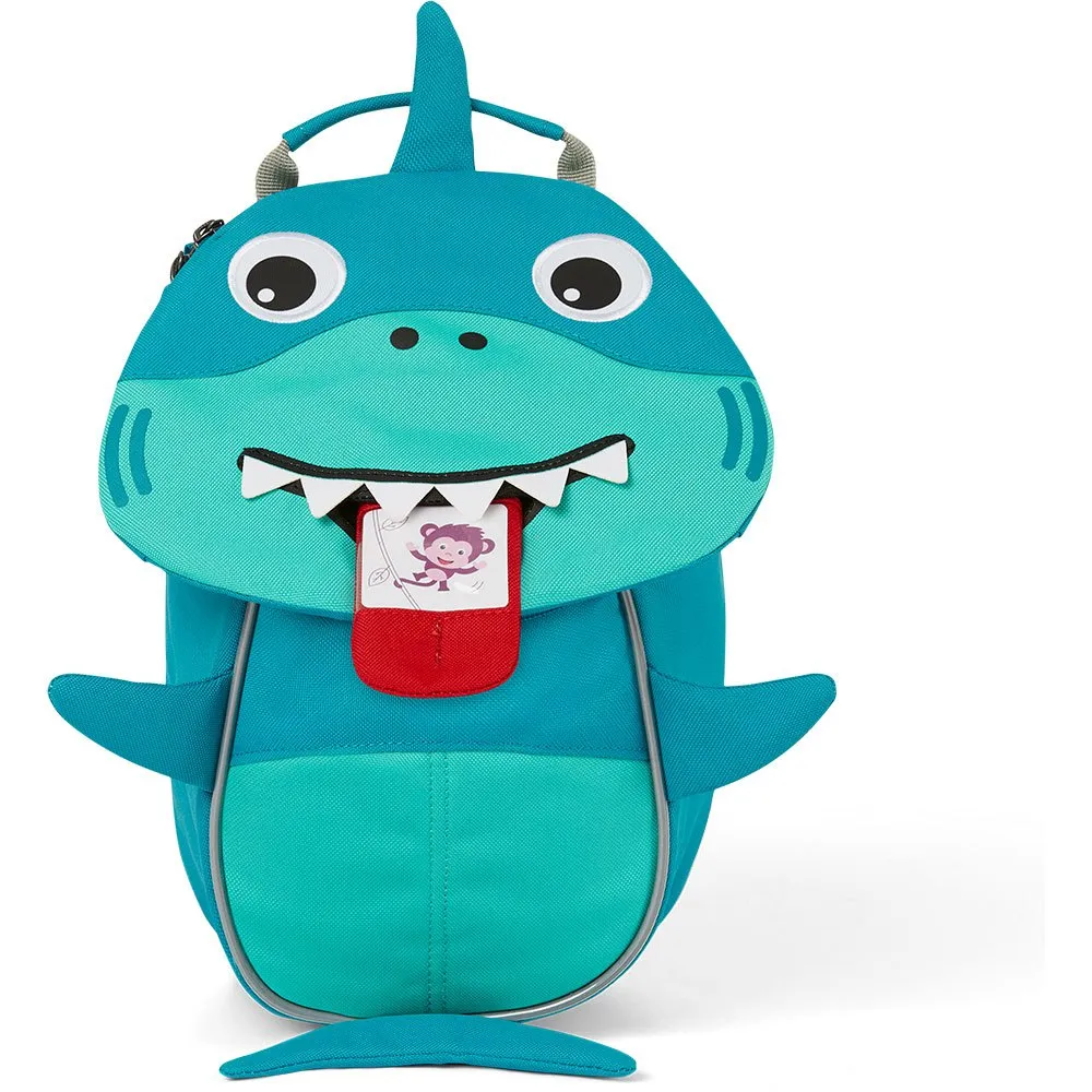 Affenzahn Shark Ryggsekk, Multicolor