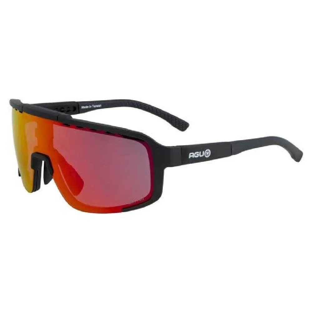 AGU Bold 2.0 Solbriller, Black, Red Lens/CAT3 AGU Bold 2.0 Solbriller, Black, Red Lens/CAT3