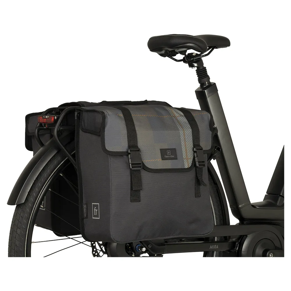 AGU Dex Basics Sykkelvesker 36l, Check, One Size AGU Dex Basics Sykkelvesker 36l, Check, One Size