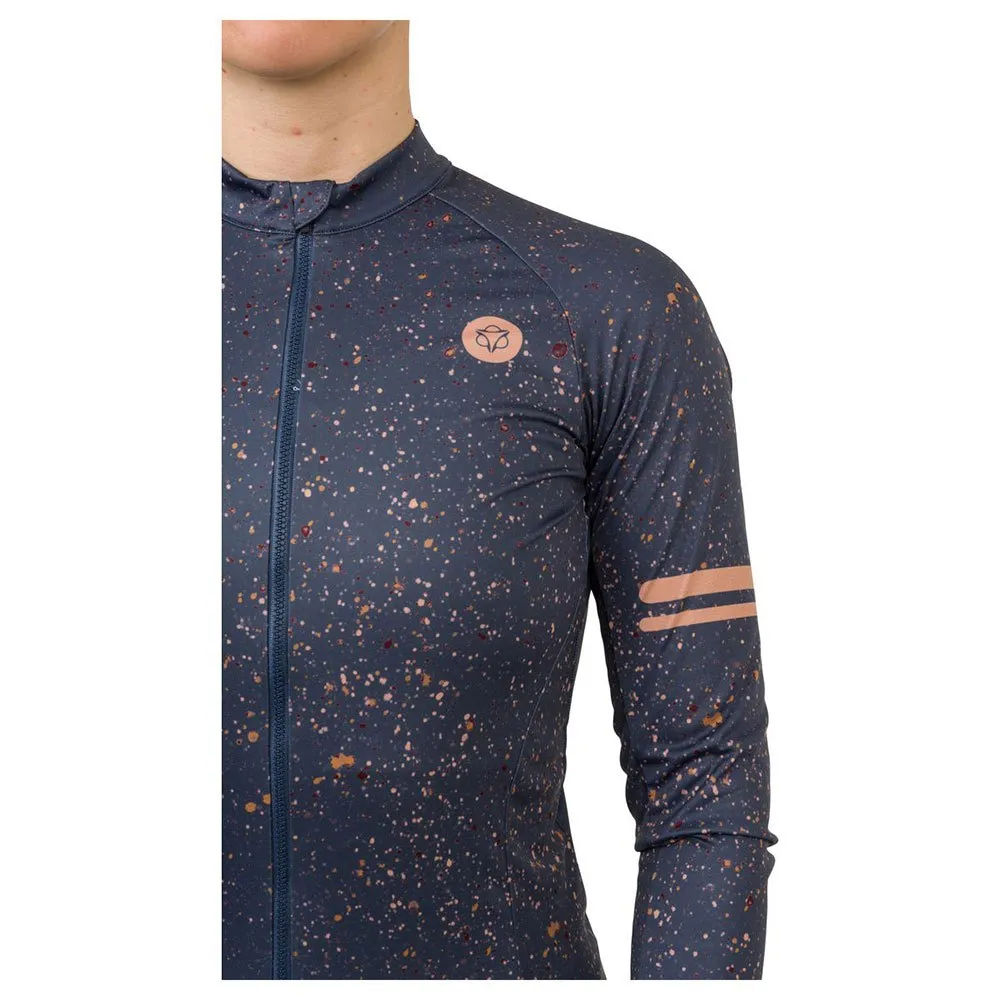 AGU Dms Splatter Langermet Trøye, Cadetto, S