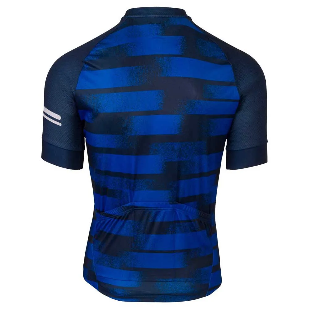 AGU Grainy Stripe Essential Kort Ermet Trøye
