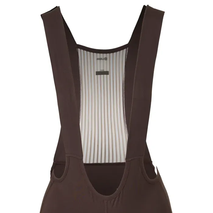 AGU Gravel Venture Bib sykkelshorts med pute rose brown dame AGU Gravel Venture Bib sykkelshorts med pute rose brown dame