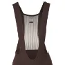 AGU Gravel Venture Bib sykkelshorts med pute rose brown dame