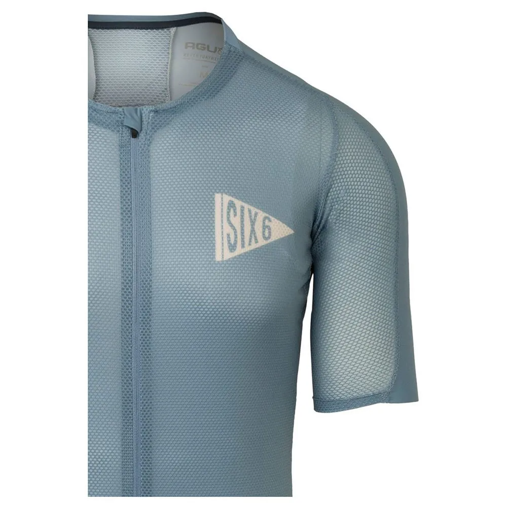 AGU High Summer Iv Six6 Kort Ermet Trøye, Blue / fade, M