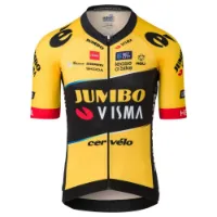 AGU Jumbo-visma Premium Replica 2023 Kort Ermet Trøye AGU Jumbo-visma Premium Replica 2023 Kort Ermet Trøye