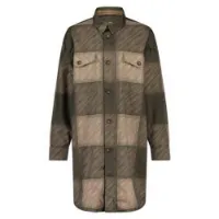 AGU Oversized Rain Skjorte Med Lange Ermer