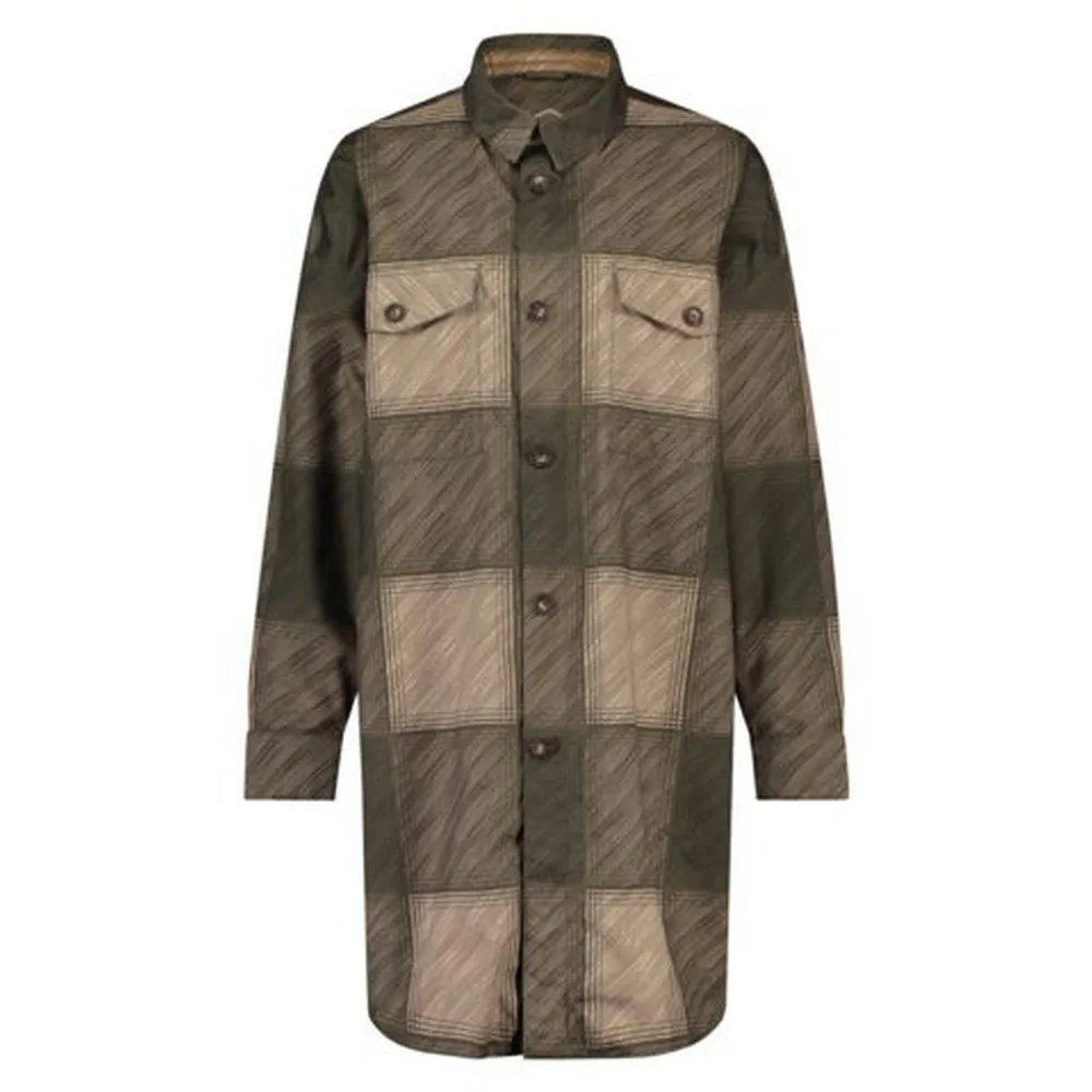 AGU Oversized Rain Skjorte Med Lange Ermer AGU Oversized Rain Skjorte Med Lange Ermer