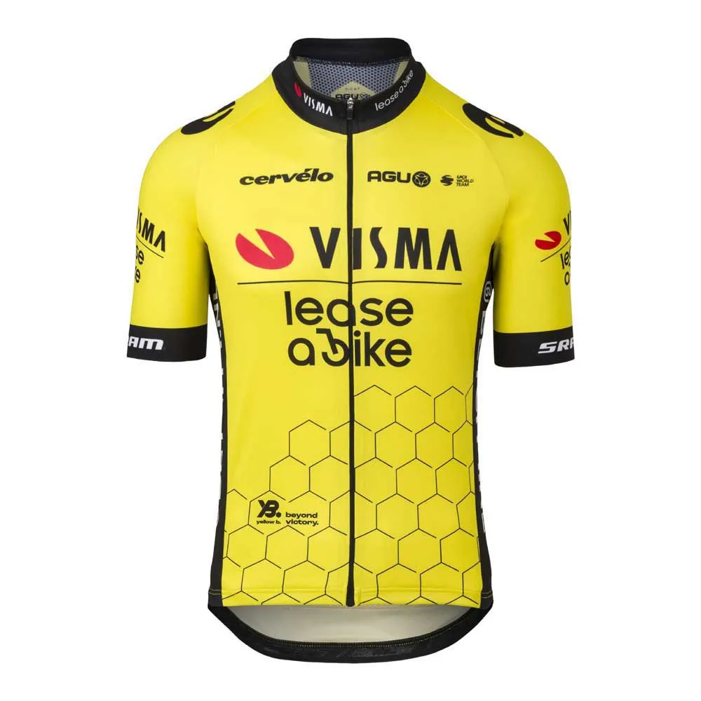 AGU Replica Visma | Lease A Bike 2024 Kort Ermet Trøye