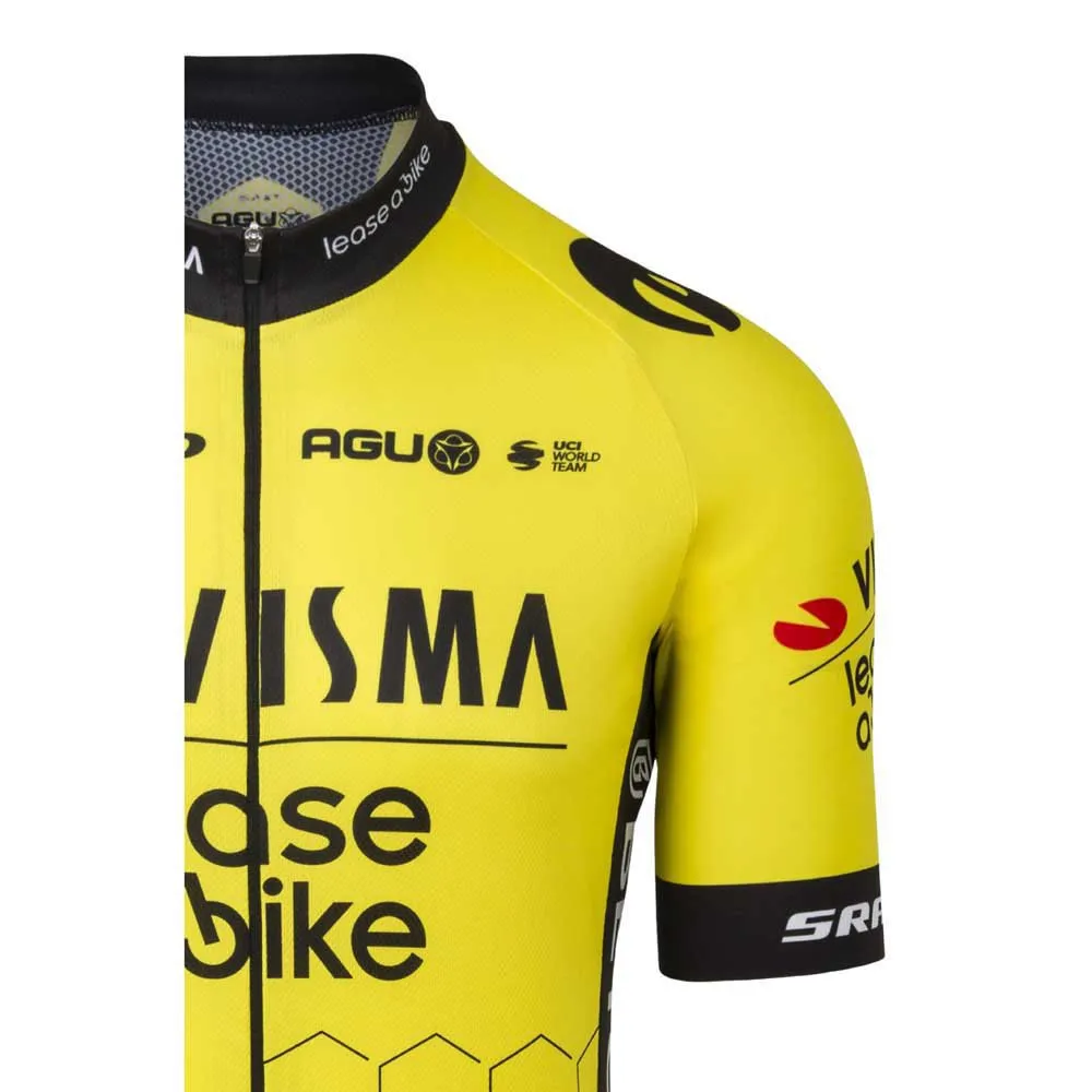 AGU Replica Visma | Lease A Bike 2024 Kort Ermet Trøye