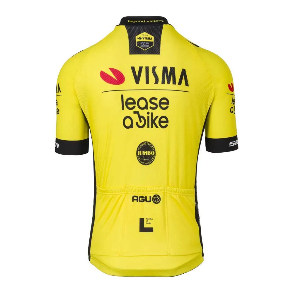 AGU Replica Visma | Lease A Bike 2024 Kort Ermet Trøye