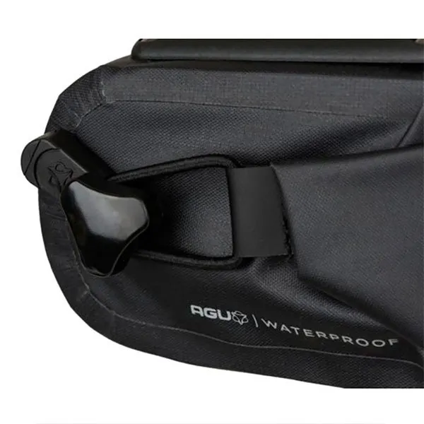 AGU Shelter Sadelveske 0.5l, Black, One Size