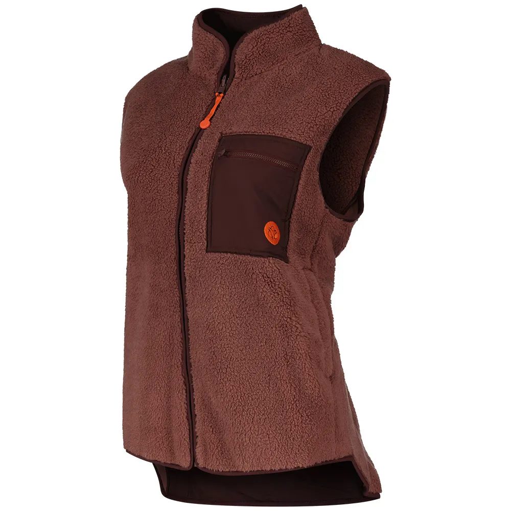 AGU Sherpa Vest, Rose brown