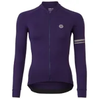 AGU Solid Performance langermet sykkeltrøye violet dame