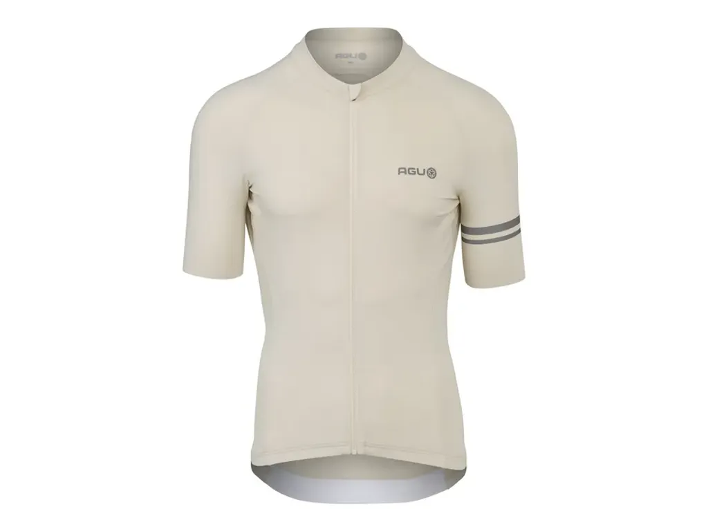 AGU Solid Performance sykkeltrøye korte armer peanut cream dame AGU Solid Performance sykkeltrøye korte armer peanut cream dame