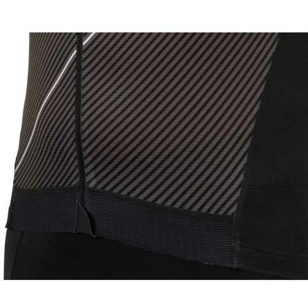 AGU Stripe Kort Ermet Trøye, Black / grey, M AGU Stripe Kort Ermet Trøye, Black / grey, M