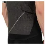 AGU Stripe Kort Ermet Trøye, Black / grey, M