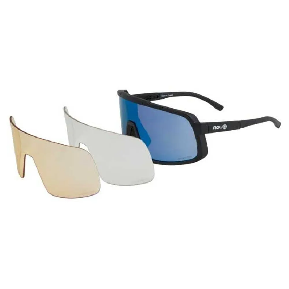 AGU Sweep Solbriller, Black, HDII Blue Lens/CAT3 AGU Sweep Solbriller, Black, HDII Blue Lens/CAT3