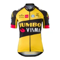 AGU Team Jumbo-visma 2021 Replica Kort Ermet Trøye AGU Team Jumbo-visma 2021 Replica Kort Ermet Trøye