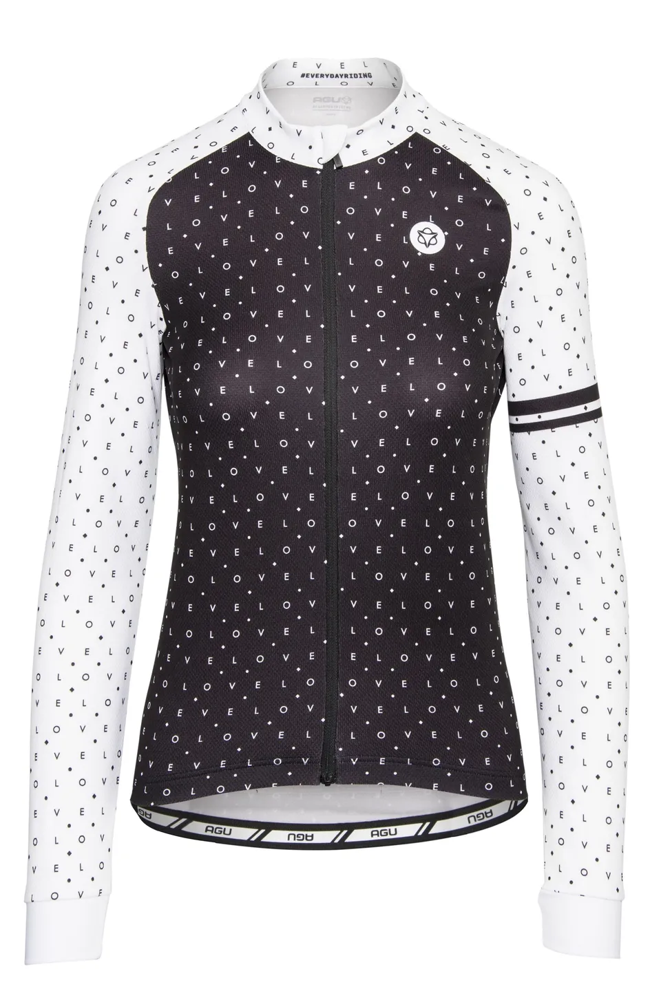 AGU Trend Velo Love LS Sykkeltrøye, Rød