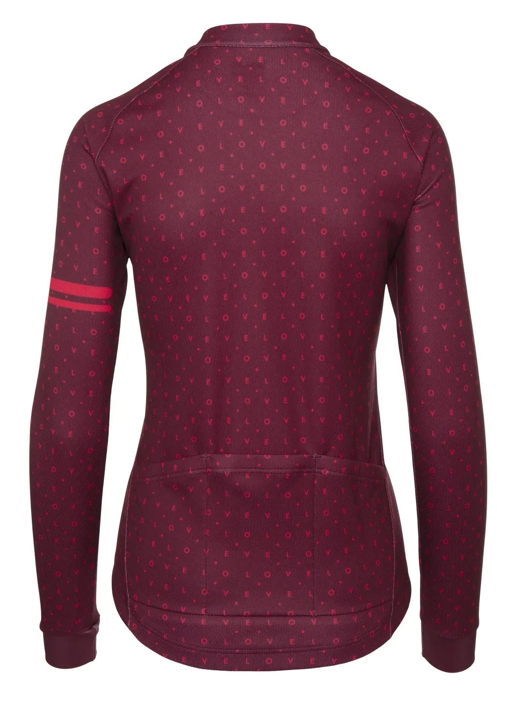 AGU Trend Velo Love LS Sykkeltrøye, Rød