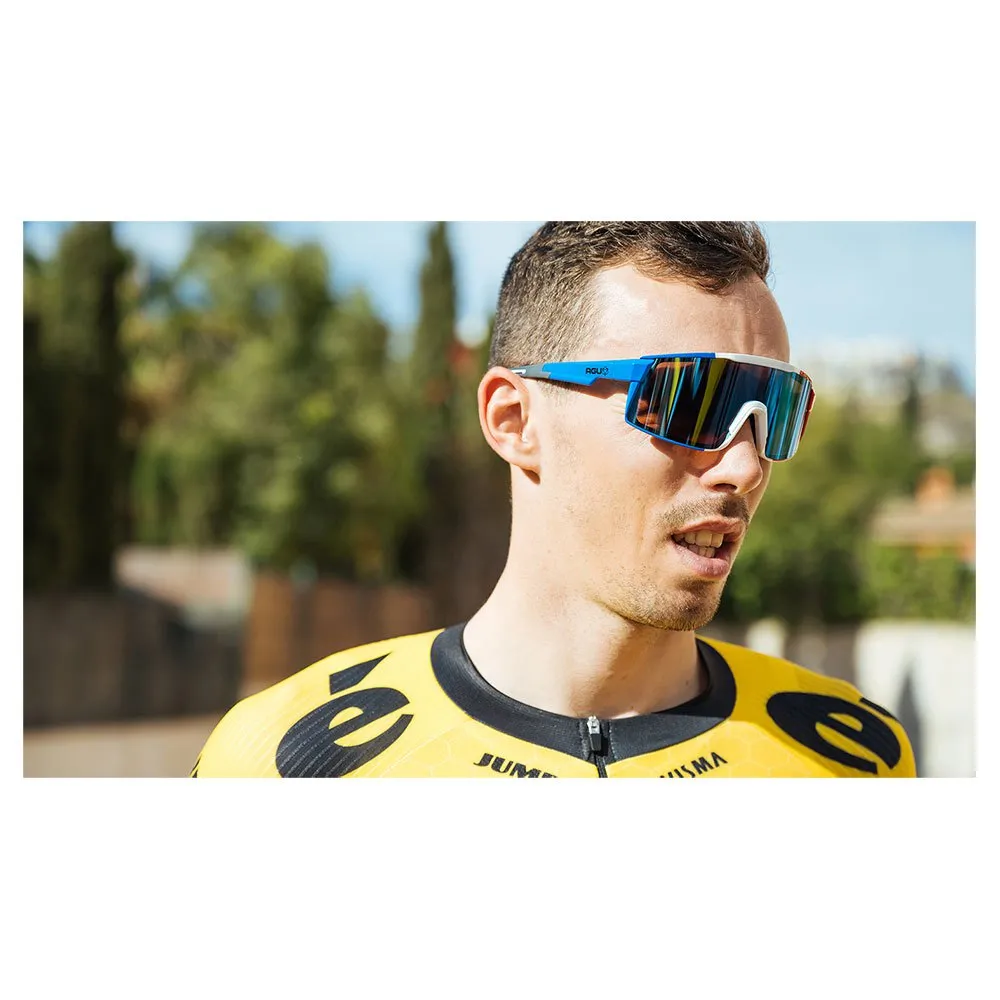 AGU Verve Hdii France Solbriller, Multicolor, Blue Mirror/CAT3