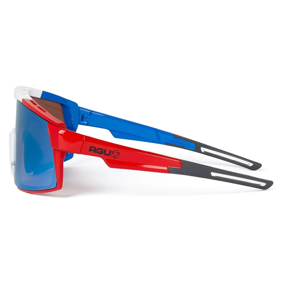 AGU Verve Hdii France Solbriller, Multicolor, Blue Mirror/CAT3